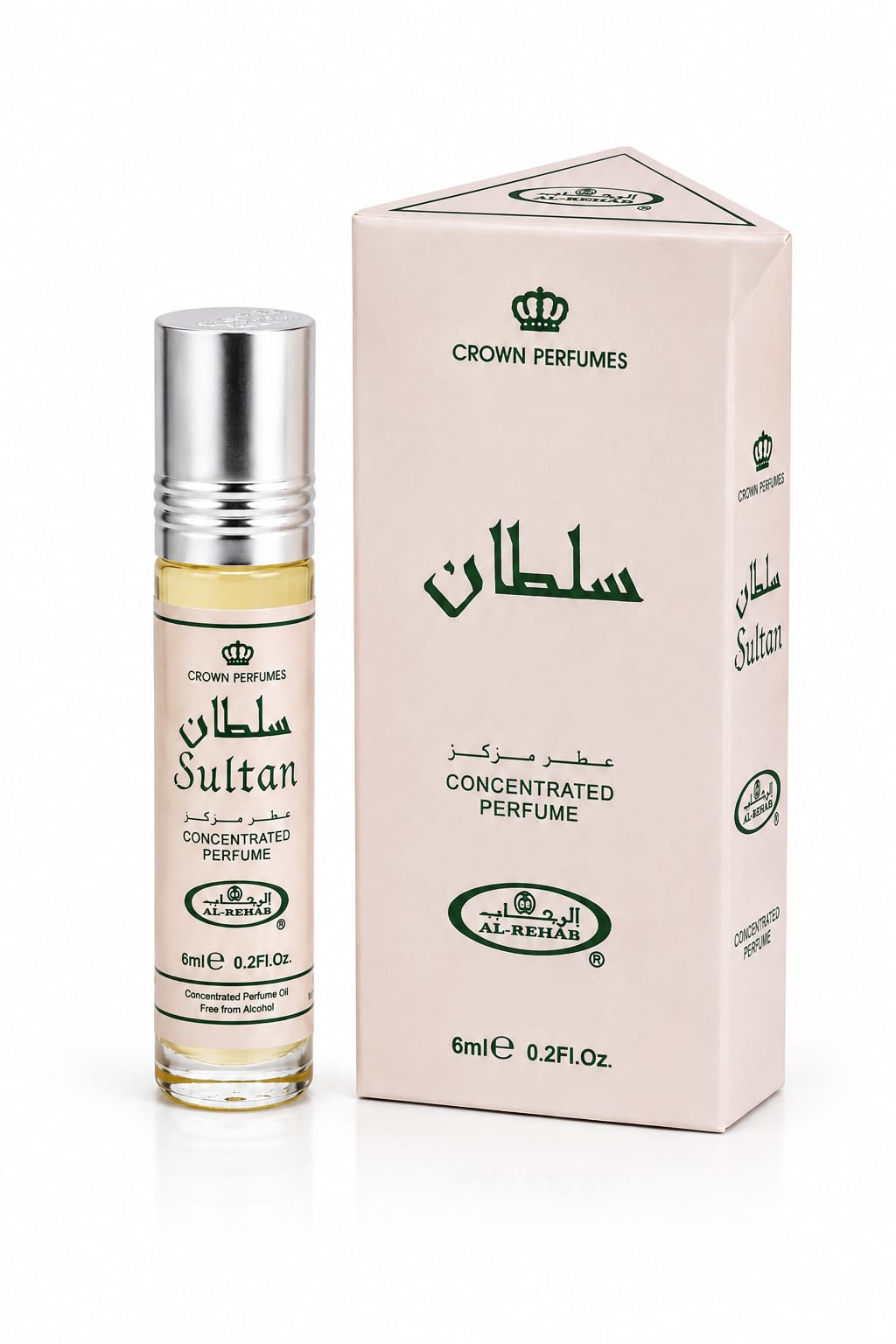 Al-Rehab Sultan Attar – 6ml Alcohol-Free Concentrated Perfume Oil 👑