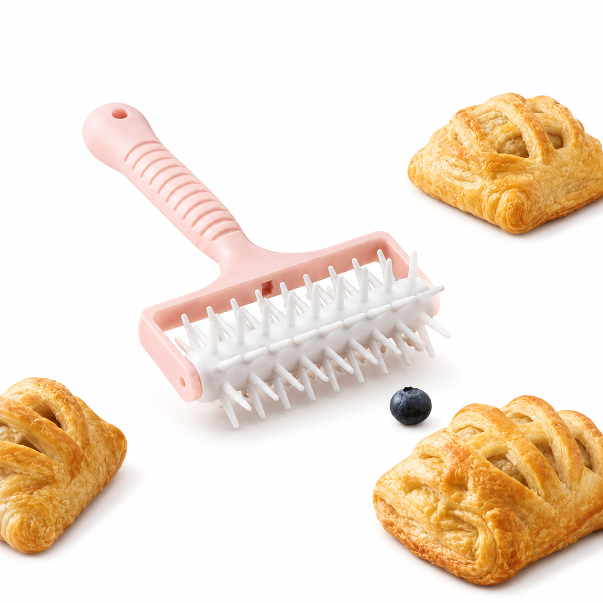 🥐 Multifunction Dough Lattice Roller Cutter