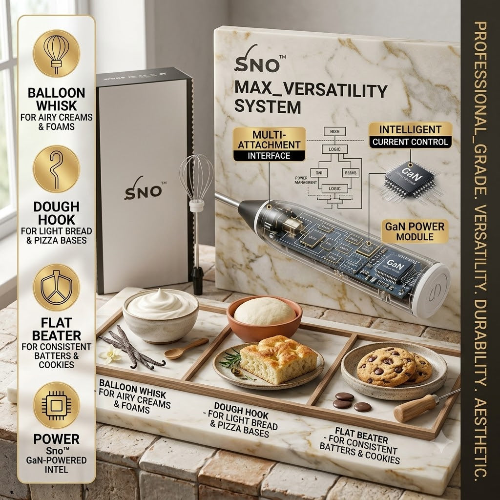 ☕ All-In-One Electric Beater & Handheld Milk Frother