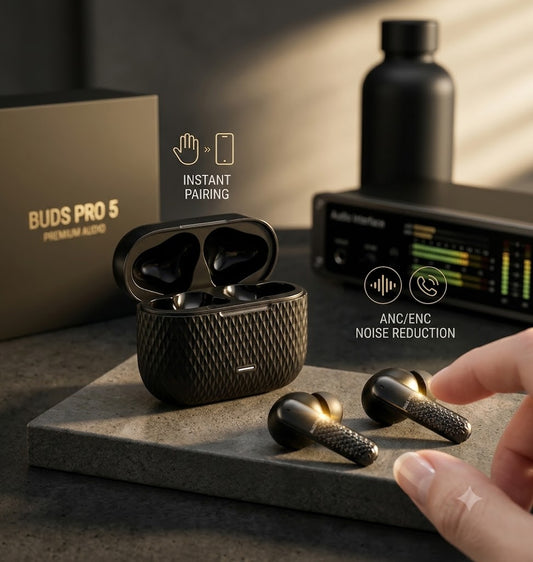 Buds Pro 5 – Premium Wireless Earbuds