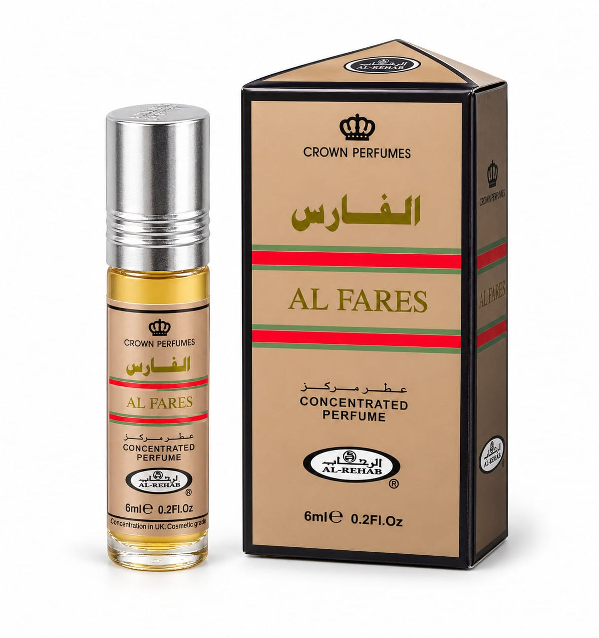 Al-Rehab Al Fares Attar – 6ml Concentrated Perfume Oil